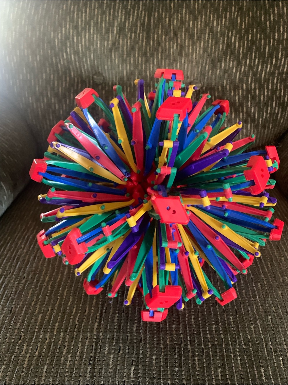 Expandable Colorful Plastic Toy Sphere - Picture 2 of 3